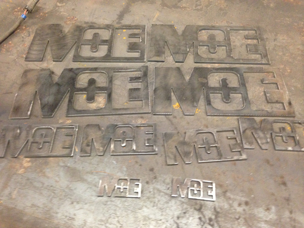 Plasma Cut Letters